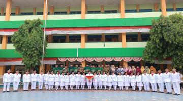 Pasukan Pengibar Bendera pada 17 Agustus 2024