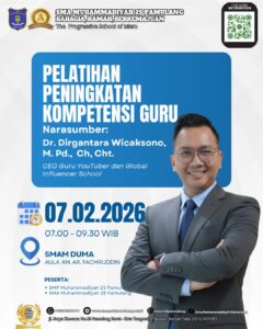 Tingkatkan Kualitas Pengajaran, Guru Muhammadiyah Pamulang Ikuti Pelatihan Bersama Dr. Dirgantara Wicaksono